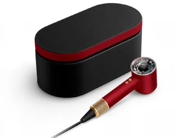 Фен Dyson HD16 Supersonic Nural Hair Dryer Curly+Coily Gift Edition Red Velvet/Gold
